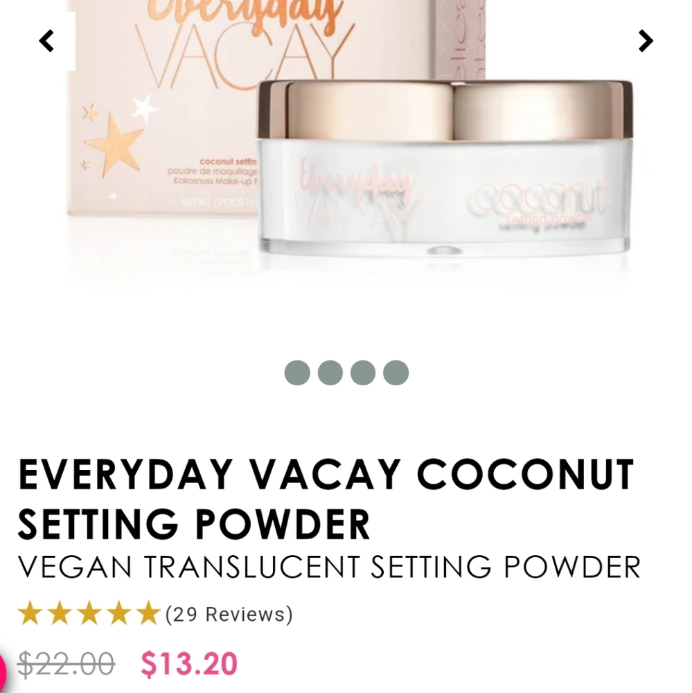 Ciate coconut setting powder